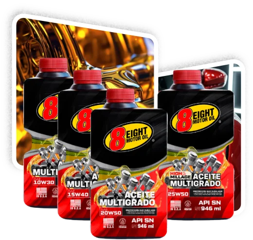 Aceites para motor a gasolina 8 Eight Motor Oil